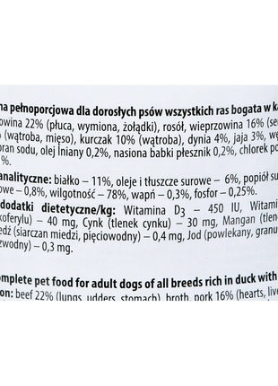 Dolina Noteci Våt Mat Dolina Noteci Premium Anka 400 G