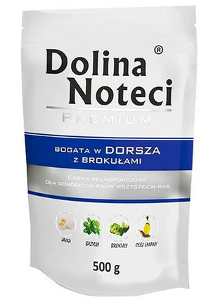 Dolina Noteci Våt Mat Dolina Noteci Premium Kalvkött Torsk Gris Broccoli 500 G