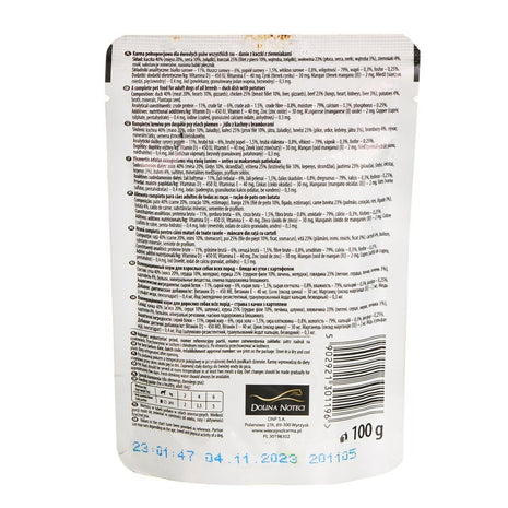 Dolina Noteci Våt Mat Dolina Noteci Premium Anka Potatis 100 G