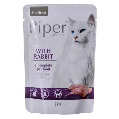 Dolina Noteci Kattmat Dolina Noteci Piper Sterilised Kanin 100 G 100 L