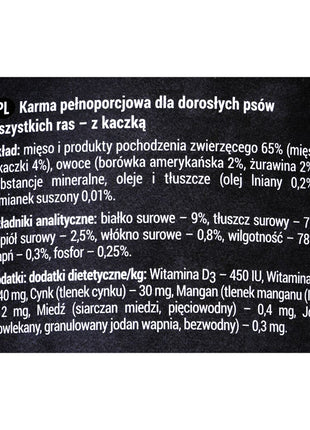 Dolina Noteci Våt Mat Dolina Noteci Rafi Blåbär Anka 400 G