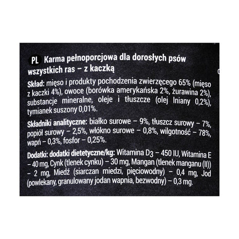 Dolina Noteci Våt Mat Dolina Noteci Rafi Blåbär Anka 400 G