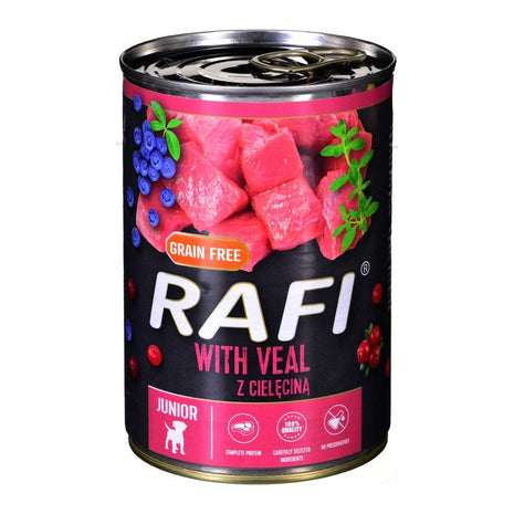 Dolina Noteci Våt Mat Dolina Noteci Rafi Junior Blåbär Kalvkött 400 G