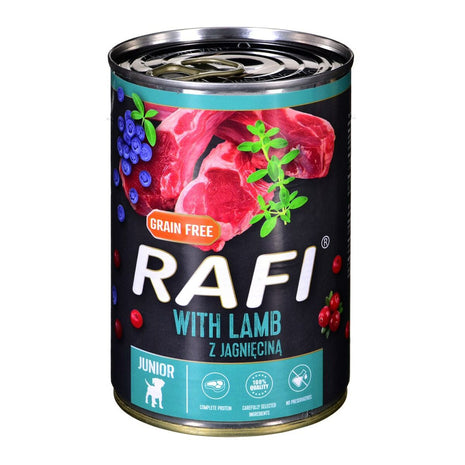 Dolina Noteci Våt Mat Dolina Noteci Rafi Junior Blåbär Lamm 400 G