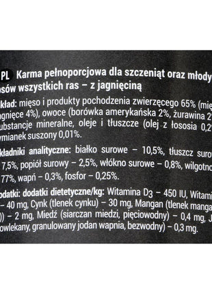 Dolina Noteci Våt Mat Dolina Noteci Rafi Junior Blåbär Lamm 400 G