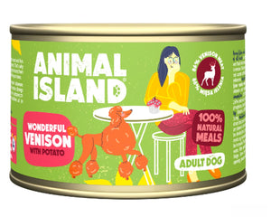 Animal Island Våt Mat Animal Island Ciervo Con Patatas Rådjur Ren 410 G