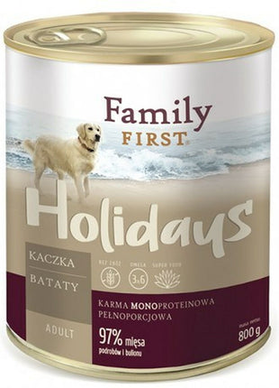 Family First Våt Mat Family First Ff-19001 Anka Sötpotatis 800 G