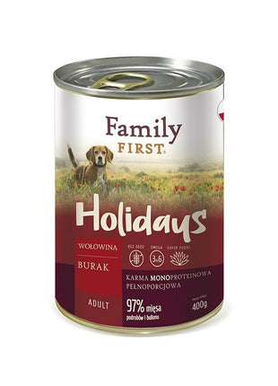 Family First Våt Mat Family First Ff-19002 Kalvkött 400 G
