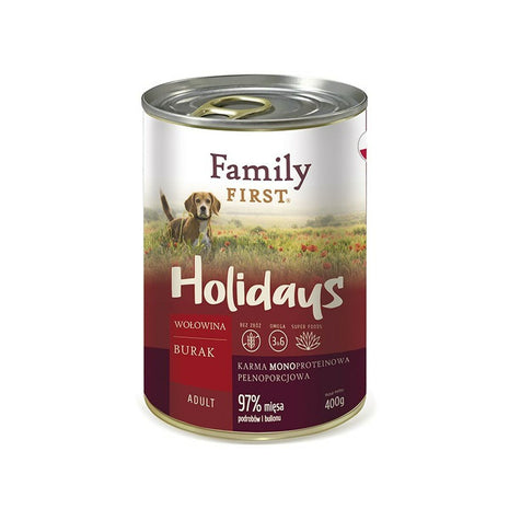 Family First Våt Mat Family First Ff-19002 Kalvkött 400 G