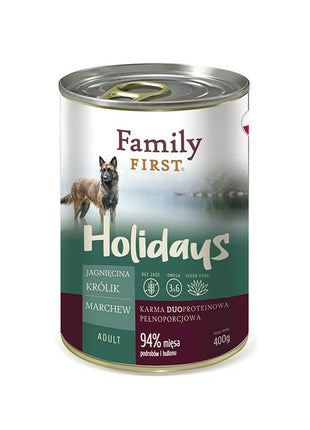 Family First Våt Mat Family First Ff-19010 Lamm Kanin Morot 400 G