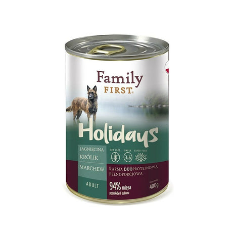 Family First Våt Mat Family First Ff-19010 Lamm Kanin Morot 400 G