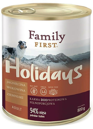 Family First Våt Mat Family First Ff-19017 Kalvkött Lamm Potatis 800 G