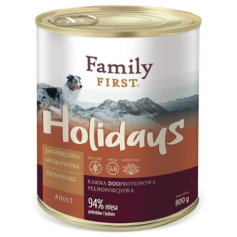 Family First Våt Mat Family First Ff-19017 Kalvkött Lamm Potatis 800 G