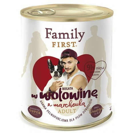 Family First Våt Mat Family First Ff-19031 Kalvkött Morot 800 G