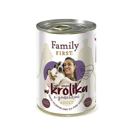 Family First Våt Mat Family First Ff-19032 Kanin Päron 400 G