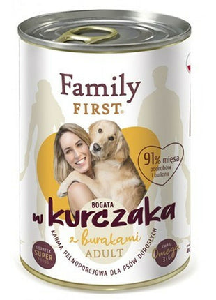 Family First Våt Mat Family First Ff-19036 Kyckling 400 G