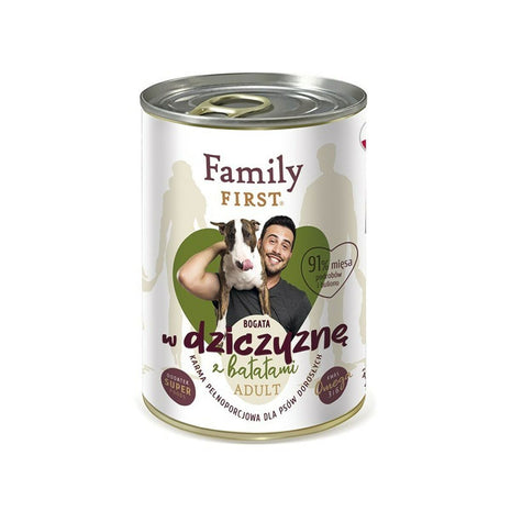 Family First Våt Mat Family First Ff-19040 Kött Vildsvin Sötpotatis 400 G