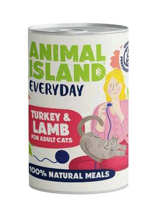 Animal Island Kattmat Animal Island Turkey 400 G