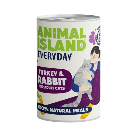Animal Island Kattmat Animal Island Turkey 400 G