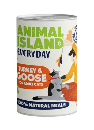Animal Island Kattmat Animal Island Turkey 400 G