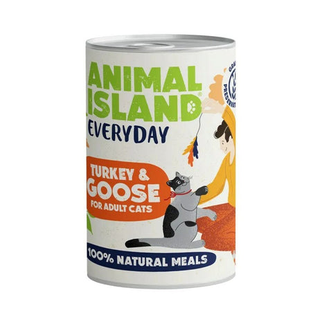 Animal Island Kattmat Animal Island Turkey 400 G