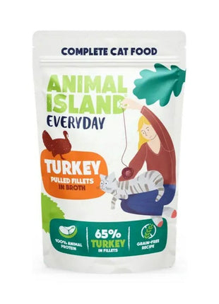 Animal Island Kattmat Animal Island Turkey 4 X 85 G