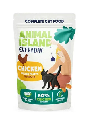 Animal Island Kattmat Animal Island Chicken 4 X 85 G