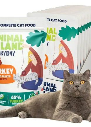 Animal Island Kattmat Animal Island Turkey 12 X 85 G