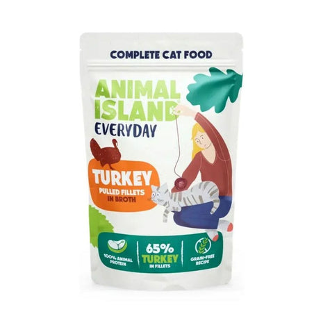 Animal Island Kattmat Animal Island Turkey 12 X 85 G