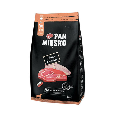 Pan Mięsko Foder Pan Mięsko Xl Kalvkött 20 Kg