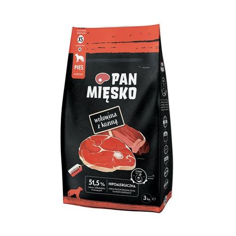 Pan Mięsko Foder Pan Mięsko                                 Kalvkött 3 Kg