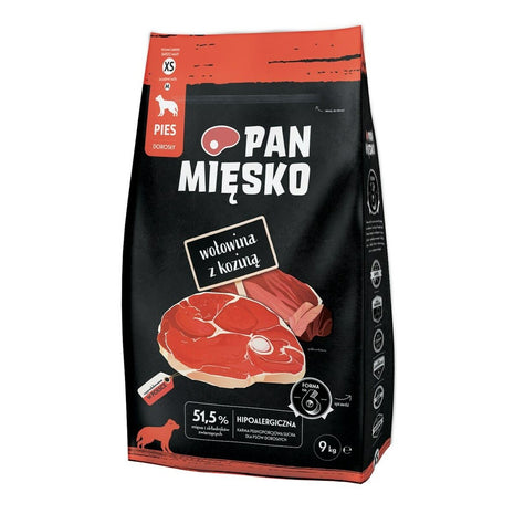 Pan Mięsko Foder Pan Mięsko Xs Kalvkött 9 Kg