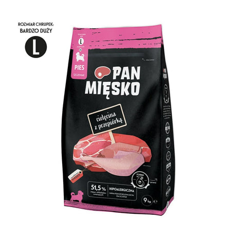 Pan Mięsko Foder Pan Mięsko L Kalvkött 9 Kg