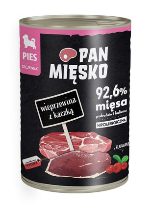 Pan Mięsko Foder Pan Mięsko Pork Kalvkött 400 G
