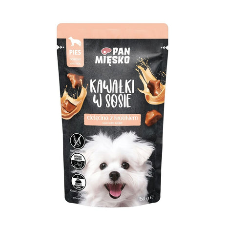 Pan Mięsko Våt Mat Pan Mięsko Veal With Rabbit Kalvkött 150 G