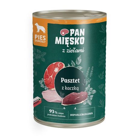 Pan Mięsko Våt Mat Pan Mięsko Herbs Duck 400 G