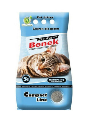 Super Benek Kattsand Super Benek Compact Natural 5 L
