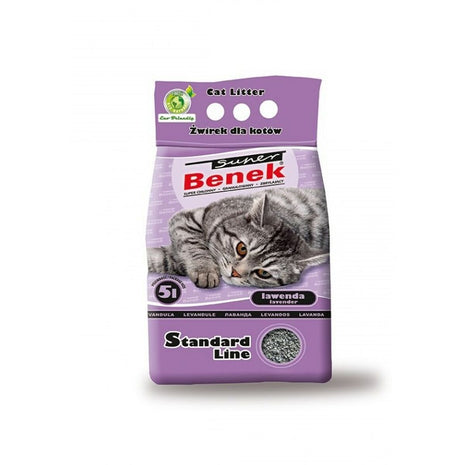 Super Benek Kattsand Super Benek                                 Lavendel 5 L