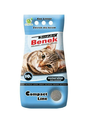 Super Benek Kattsand Super Benek Compact Natural 10 L