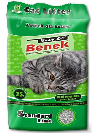 Super Benek Kattsand Super Benek Standard Skog 25 L