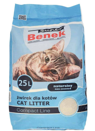 Super Benek Kattsand Super Benek Compact Natural Beige 25 L