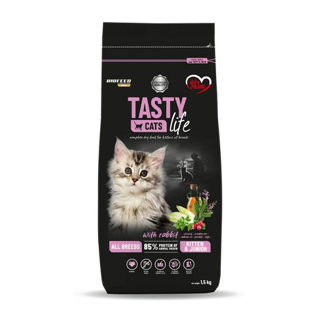 Biofeed Kattmat Biofeed Tasty Cats Life Kanin 1,5 Kg