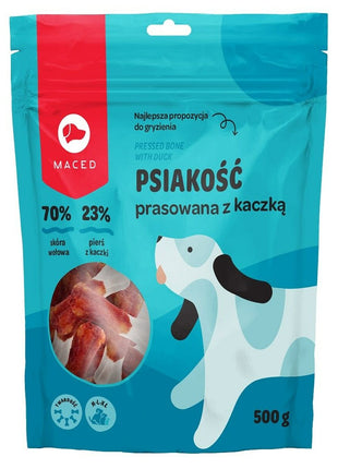 Maced Hundgodis Maced Maced Pressed Bone With Duck - Masticable Para Perros - 500G Anka 500 G