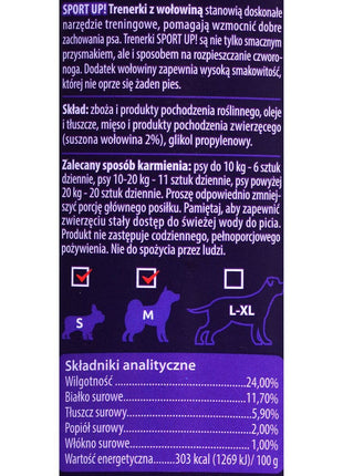 Maced Hundgodis Maced Sport Up! Kalvkött 300 G