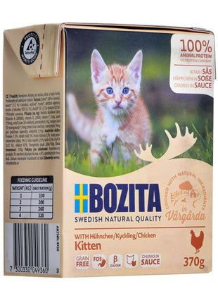 Bozita Kattmat Bozita Fresh Menu Kyckling Lax Fisk Gris