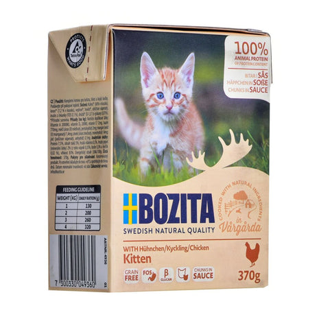 Bozita Kattmat Bozita Fresh Menu Kyckling Lax Fisk Gris