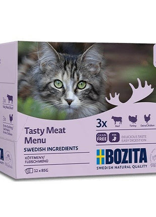 Bozita Kattmat Bozita Tasty Meat Menu 12 X 85 G
