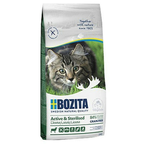 Bozita Kattmat Bozita Active & Sterilised Kyckling Lamm 2 Kg