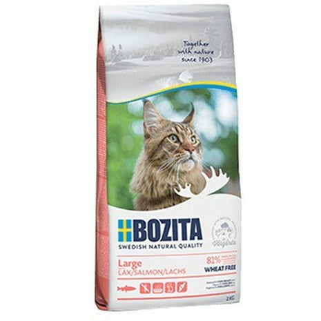 Bozita Kattmat Bozita Large Wheat Kyckling Lax Fisk 2 Kg