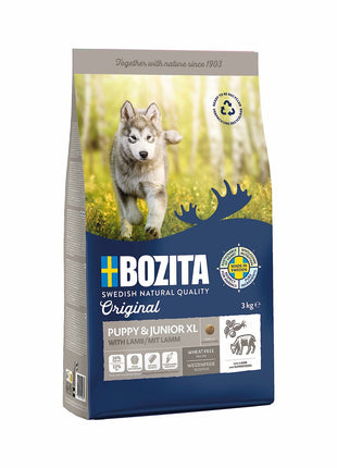 Bozita Foder Bozita Original Puppy & Junior Xl Lamb Lamm 3 Kg